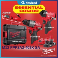 Milwaukee M12 Essential Combo / M12 FUEL™ Impact Drill / Percussion Drill 13mm / M12 FPD2