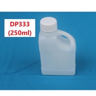 BOTOL KOSONG / BOTOL UBAT / BOTOL KAPSUL (SCREW CAP) (100 UNIT INSIDE)  (DP333 - 250Ml)