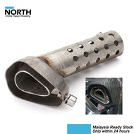 MYUniversal Motorcycle Hexagonal Exhaust Muffler Pipe DB Killer Silencer Motorcycle Exhaust Pipe Muf