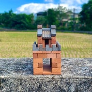 【DIY材料組合包】城門/小磚塊模型/迷你紅磚/台灣傳統築