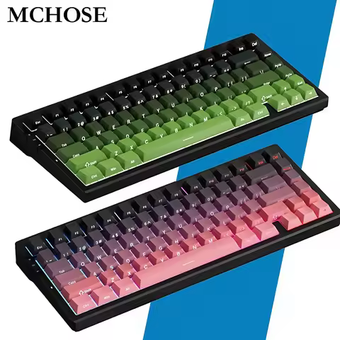 MCHOSE G75 Pro Wireless Mechanical Keyboard 75% Layout Gasket Mounted 5 Layers Dampening RGB Backlit