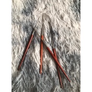 Red Wood Handle Eyeshadow in Earwax Set