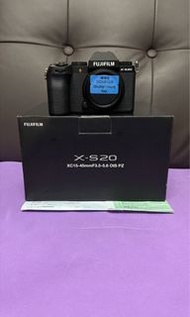 安心行貨 全新一樣 香港行貨有保 2026-12 Fujifilm XS20 X-S20 body  快門次數 5XX