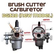 【BRUSH CUTTER】CARBURETOR BG328 ( NEW MODEL ) MESIN RUMPUT T328 Pro338 SUM328SE TANAKA