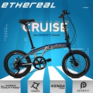 ⭐FACELIFTED VERSION⭐ Japan Shimano 7 Speed Ethereal Aluminum Alloy CRUISE Folding Bicycle Foldable Bike Foldie⭐