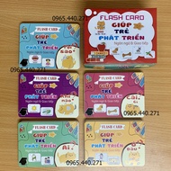 Flash card set helps children develop thinking and language includes 300 questions and 5 large KT to