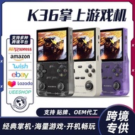 New K36 Handheld Game Console Portable Portable Handheld Linux System Power On Source Console HD psp