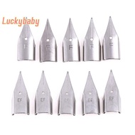 [LuckybabyS] 5Pcs Stainless Steel Replacement Nibs For Wing Sung 359/359A pen new