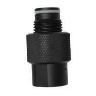 Gas Tank Adapter Connector Accessories HPAT Adaptor Airsoft Paintball Outdoor Black Durable