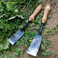Handmade Forging Integrated Garden Flat Shovel Garden Outdoor Flower Planting Shovel Thickened Campi