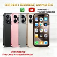 Mini Small Phone M16 PRO Mini 3G Android 10 Dual SIM 2GB+16GB Face Recognition 4.0 Inch Mobile Phone