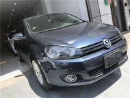 【全額貸】二手車 中古車 2009年 GOLF 1.6 藍色絨布椅