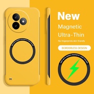 Ultra Thin Hard PC Frameless Casing For Redmi K80 Ultra Matte Wireless Charge Phone Case