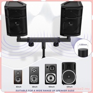 [lzdxwcke2] Speaker Holder Easy Assembly Double Speaker Pole Mount for DJ Speaker Studio