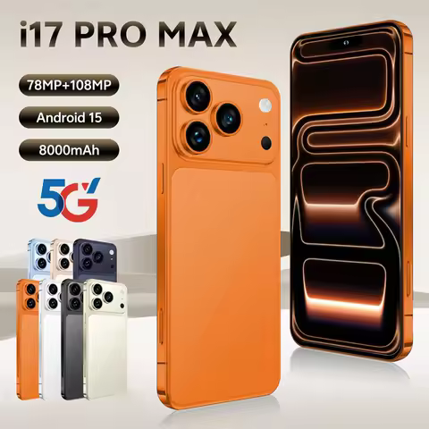 intelligent 5G NEW 2026 HOT i17 Pro Max dual card dual standby global version 8000mAh battery Androi