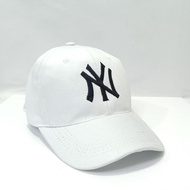 NY New York New York Baseball Cap with Embossed Embroidery