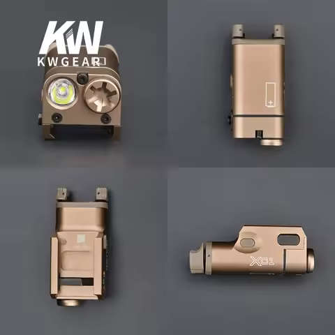 WADSN SF XC1 Surefire Tactical Weapon Scout Light Compact Pistol Flashlight LED Airsoft Used For GLO