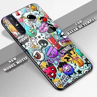 Case Vivo V15 Pro Terbaru Fashion Case Graffity New - Softcase Glass Kaca Hardcase Casing Hp Kesing 