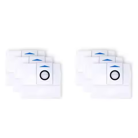 HRBAJ-6Pack Disposable Dust Bag For ECOVACS DEEBOT X1 Omni Auto-Empy Station