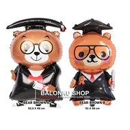 Jumbo Graduation Bear Foil Balloon / Graduation Balloon / Graduation Balloon