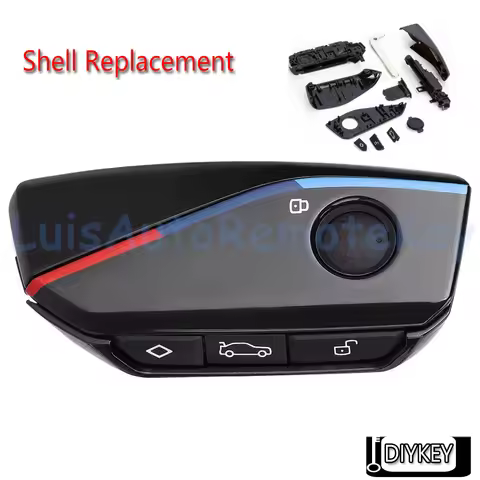 4 Buttons Case Smart Remote Car Key Fob Shell Cover for BMW I7 X7 G07 LCI IX I20 X1 U11 7 Series G70
