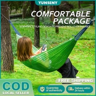 Ice silk Hammock with Storage Bag Hammock Outdoor Heavy Duty