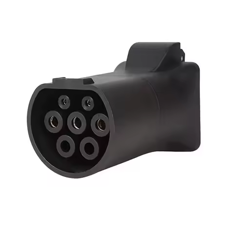 Electric Car Charger Adapter Plug EVSE Type 2 16A AC220V Female to Schuko / EU Socket Outdoor Power 
