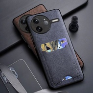 XIAOMI POCO F7 / POCO F7 PRO / POCO F7 ULTRA / POCO C75 / POCO F6 / POCO F5 CASE LEATHER WITH CARD W