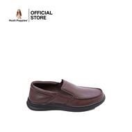 Hush Puppies รองเท้าผู้ชาย รุ่น HP 8HCFB4664F สีน้ำตาล (รองเท้าลำลองหนังแท้ แบบสวม)