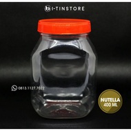 Jar 400ML NUTELLA TOPLES MINI PLASTIC Close Double / PLASTIC JAR 400ML NUTELA