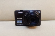 Nikon Coolpix S7000 新淨藝康黑色 CMOS相機 尼康數碼相機 Black Compact Travel CMOS Camera 20倍小長焦相機 等效25-500mm 20x長焦廣
