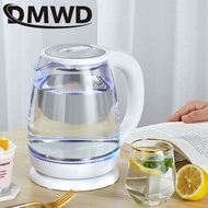 DMWD Electric Kettles Household Glass Blu-ray Kettle Teapot Thermopot Thermos Samovar Auto power off Coffee Boiler 1.8L 1500W