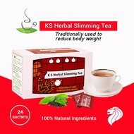 KS HERBAL SLIMMING TEA/ WEIGHT LOSS / DETOX / 24 SACHETS / EXPIRY DATE 30 SEP 2026 / BY KS OFFICIAL