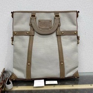 LV 中古帆布琴譜手提托特包 40*40*2 98新配件塵袋