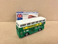 平放絕版 日本制 tomica 車 made in Japan tomica F15 london bus chessington zoo 1/130 diecast toy car