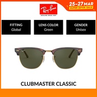 Ray-Ban CLUBMASTER | RB3016 W0366 | Unisex Global Fitting |  Sunglasses | Size 51mm