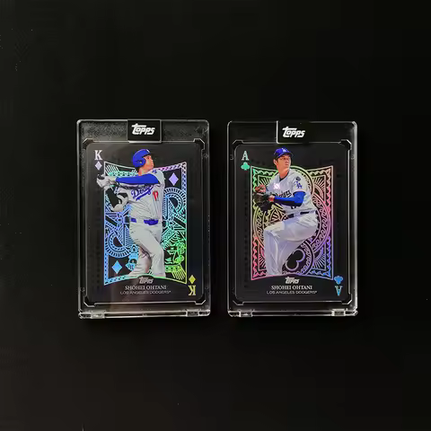 2026 Topps Shohei Ohtani SSP Poker Special Card All Aces Kings 1:1 Replica Homemade Card Double-side