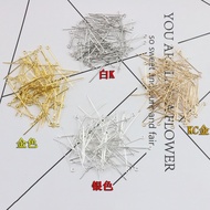 100pcs Handmade Material diy Jewelry Accessories Alloy 20/25/30/40/50mm Nine-Character Needle Nine-C