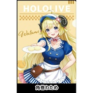 [WAT Ready Stock] hololive Japan Lawson Limited Corner Roll Wata A4 Clear Folder Japan Lawson Limite