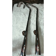 ♞,♘Stainless chicken pipe Bajaj CT 100 with Tatak APIDO