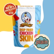 Chicken Skin / Crispy Chicken Skin/Kulit ayam goreng rangup / Snack / Snek (PLAIN)