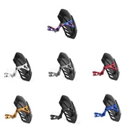 E Adjustable 3 Aluminium Alloy Imitation Carbon Fiber Rear Wheel Fender Motorcycle And Bike Mudguard