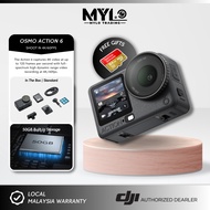 【NEW LAUNCH】- DJI Osmo Action 6 - 1/1.1-inch square CMOS sensor | video recording at 4K/60fps | Rock