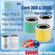 🔥Original and Authentic🔥Replacement Compatible with levoit Core 300&amp;300S Filter Air Purifier Accessories HEPA&amp;Carbon