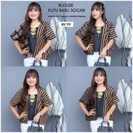Blouse Ziggy Tali / blouse batik /batik solo /batik modern/batik murah