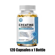 Omilay Creatine Monohydrate Capsule กล้าม ผลิตภัณฑ์เสริมอาหาร Creatine Pre Workout Supplement 120 เม