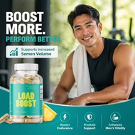 Load Boost Male Vitality Supplement 120 Capsules | Boost Stamina & Vitality, Support Prostate Health