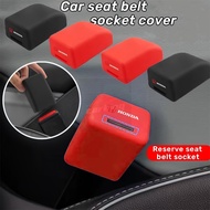 [Ready Stock] Honda Car Seat Belt Clip Holder Buckle Cover Safety Belt Protector Silicone Case Casin