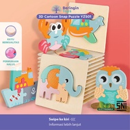 KAYU Banyan Toys Educational Toys - 3D Jigsaw Puzzle / 3D Puzzle / Children's Toys / Children's Mont