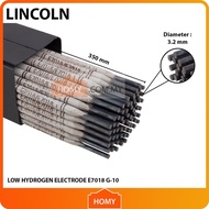 Lincoln E7018 Low Hydrogen Welding Electrode 3.2mm × 350mm – 20kg Pack